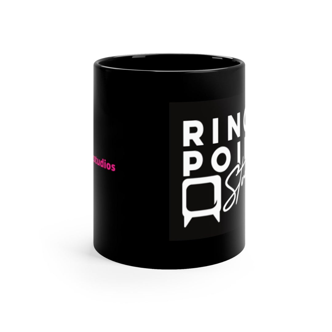 The RPS Black & White Private Moments Mug | Rino Point Studios - Rino Point Studios, LLC